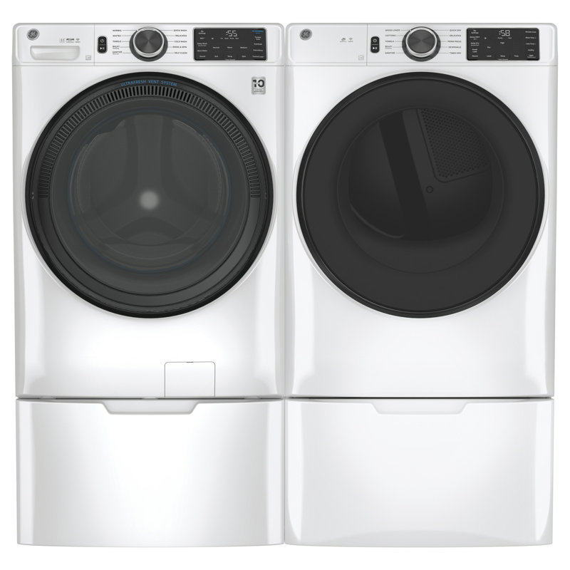 GE Appliances Smart Laundry Appliances 7.8 Cubic Feet High Efficiency